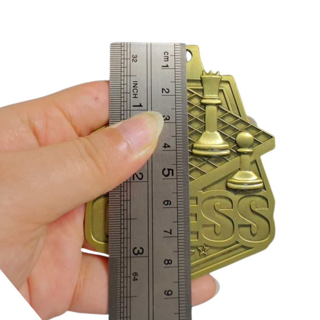 Medallas de Ajedrez Torneo – Oro, Plata y Bronce para Competencias