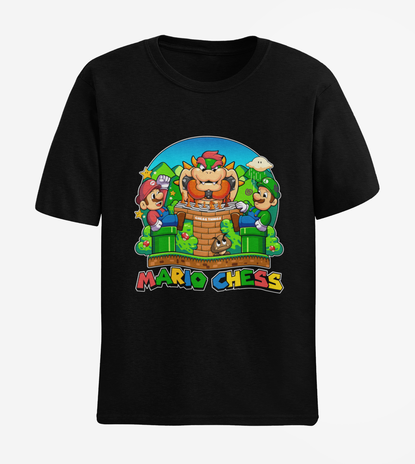 Polera Mario Chess