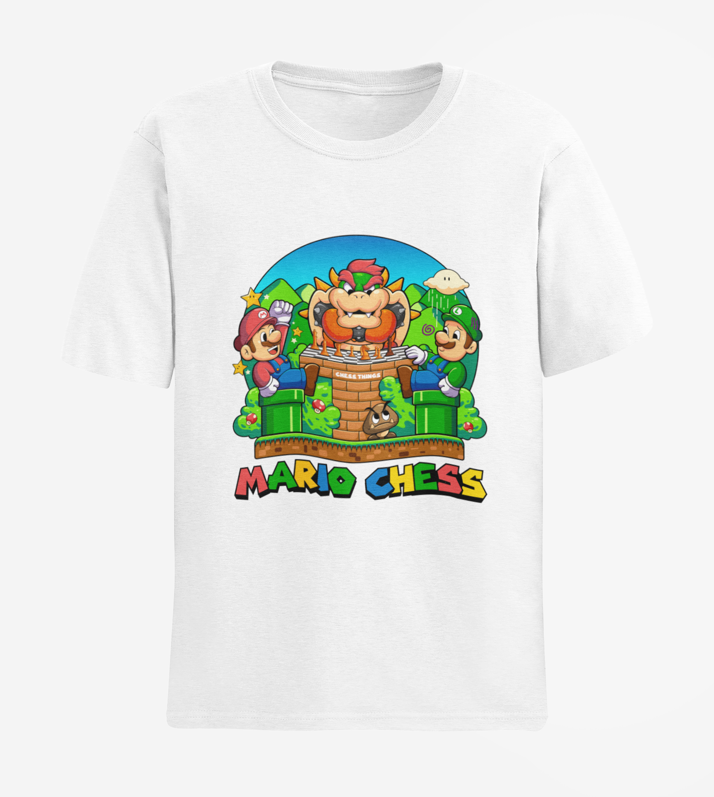 Polera Mario Chess