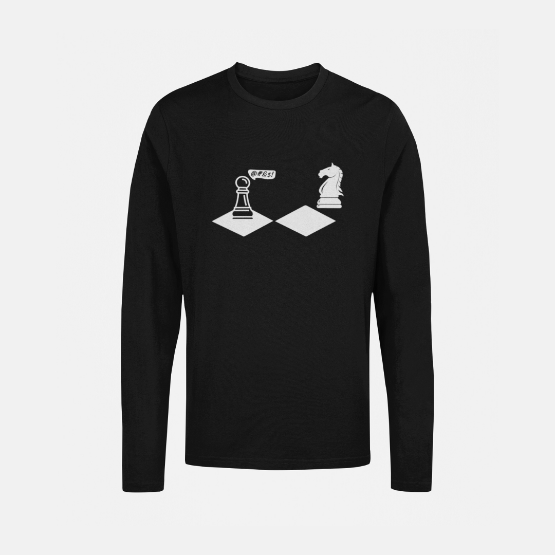 Polera manga larga Caballo