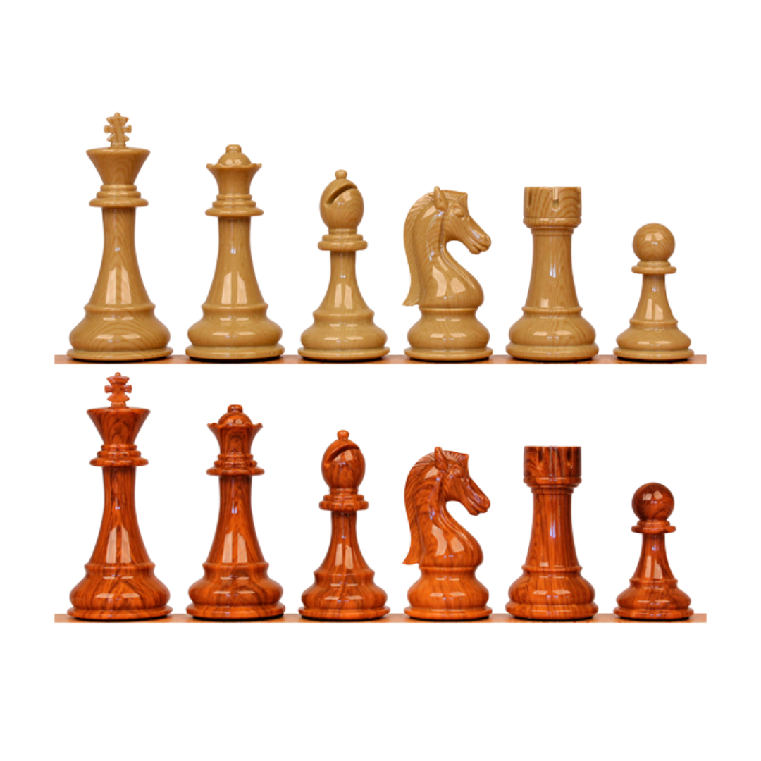 ♟️ Piezas de Ajedrez WoodTek — Diseño con Acabado de Madera
