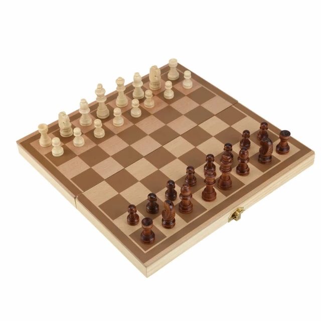Tablero Ajedrez madera 29x29