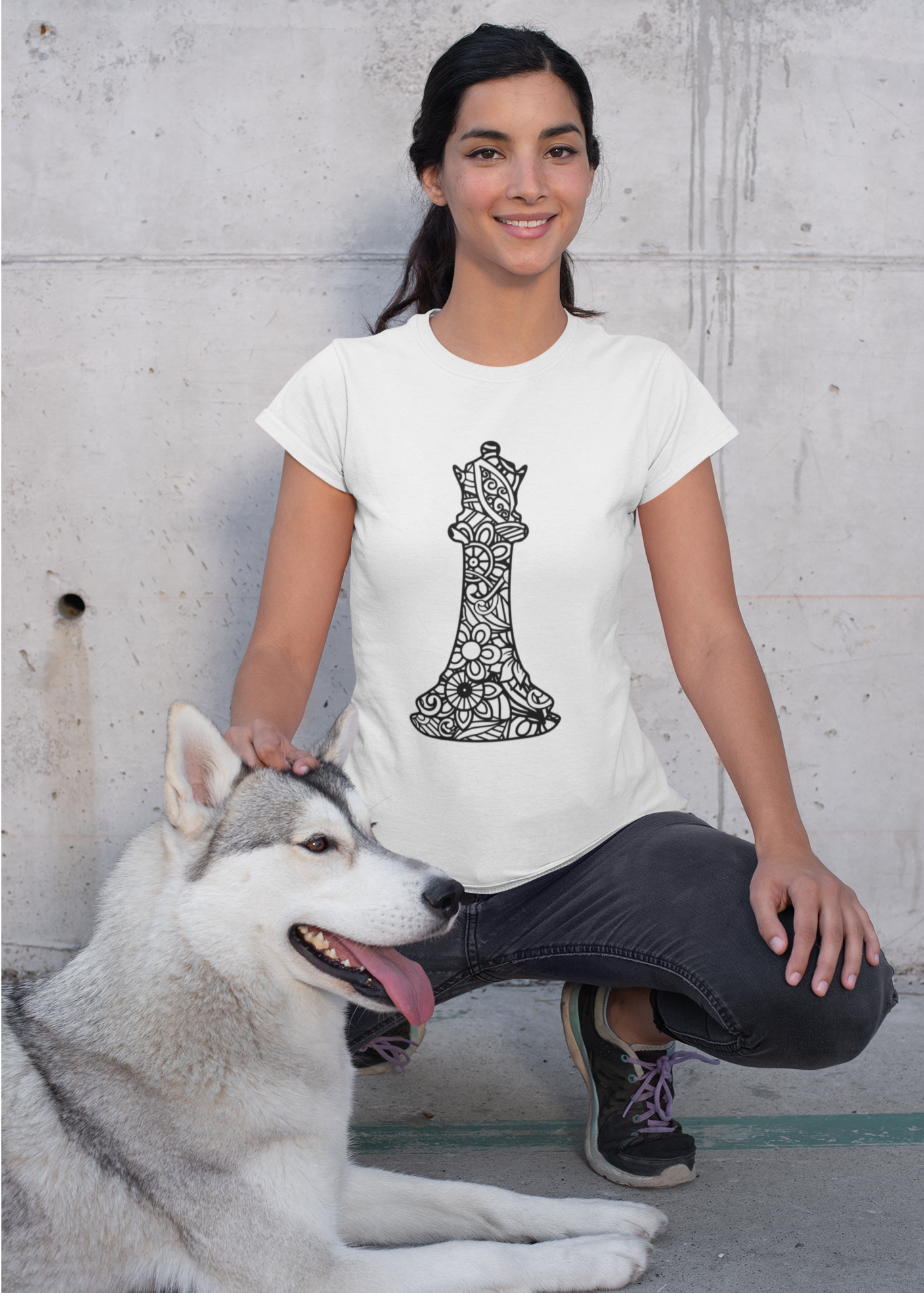Polera Mujer Mandala Reina