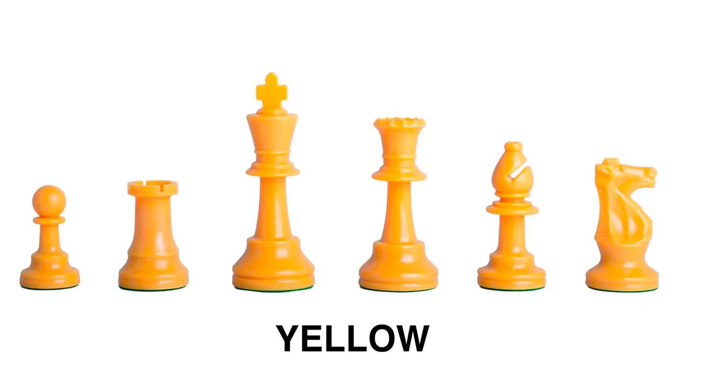 ♟️ Piezas de Ajedrez de Colores — Set de 17 Piezas (con Reina Extra)