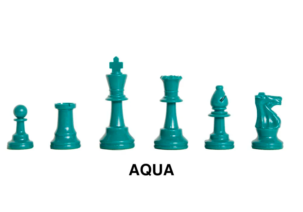 ♟️ Piezas de Ajedrez de Colores — Set de 17 Piezas (con Reina Extra)