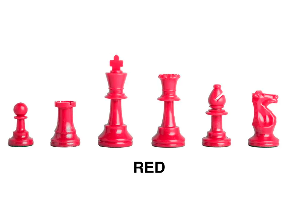 ♟️ Piezas de Ajedrez de Colores — Set de 17 Piezas (con Reina Extra)