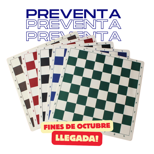♟️ Tablero de Ajedrez de Silicona Plegable – 51x51 cm