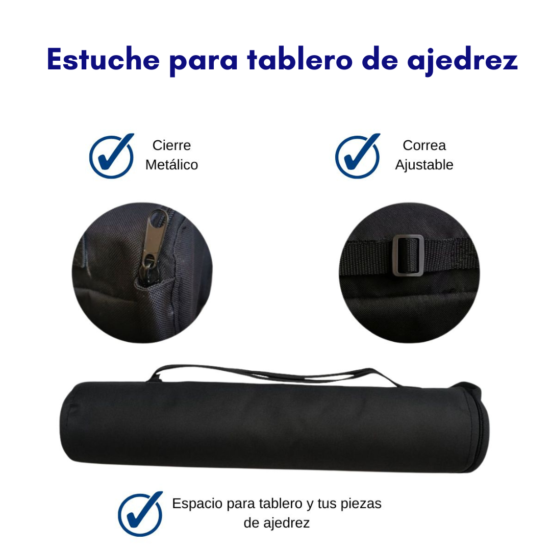 Tablero de Ajedrez Vinilo Azul - Chess Things