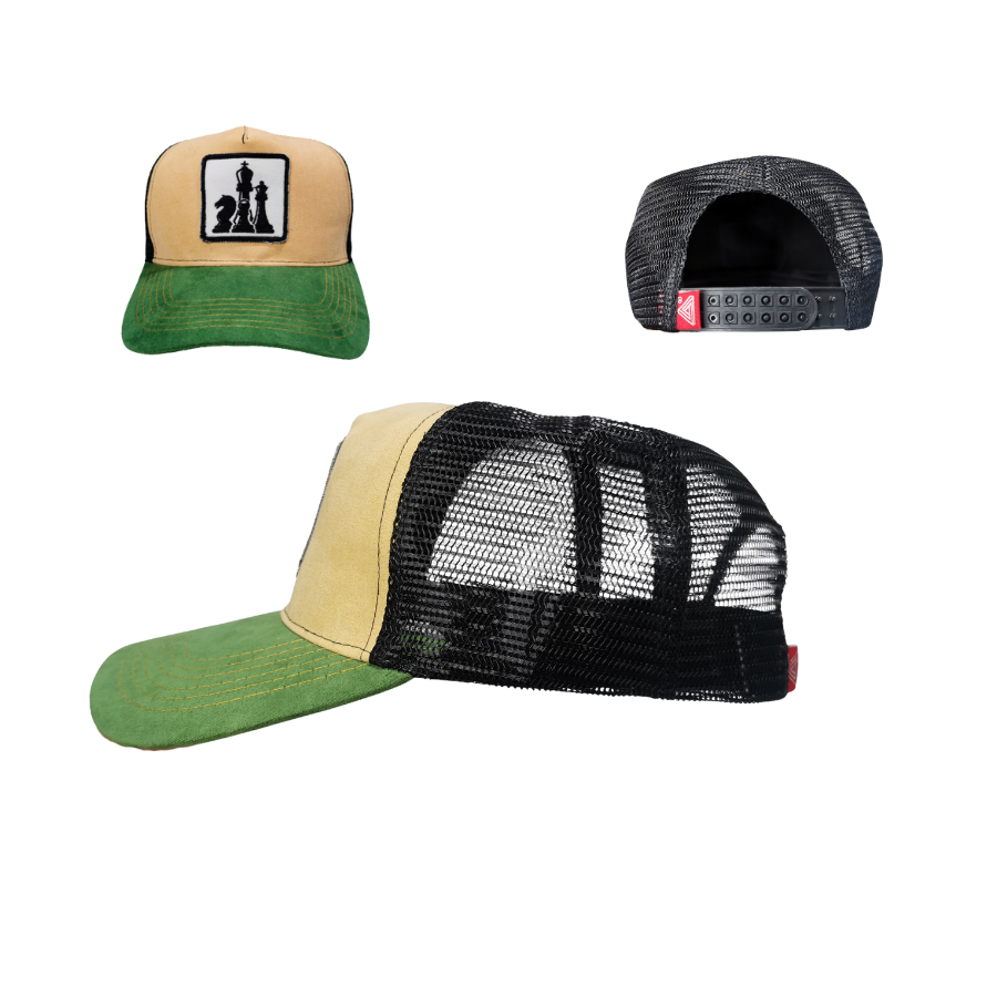 gorra ajedrez
