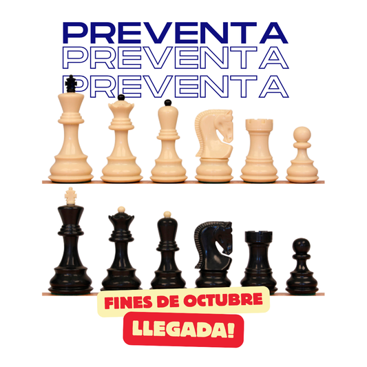 ♟️ Piezas de Ajedrez Zagreb Triple Peso — Preventa Exclusiva