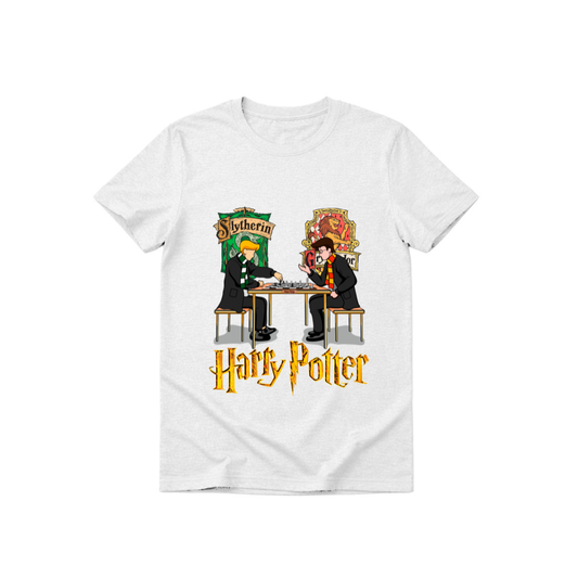 Polera Harry Potter Chess 100% Algodón
