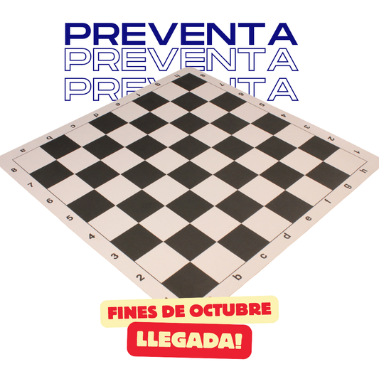 tablero de ajedrez de goma